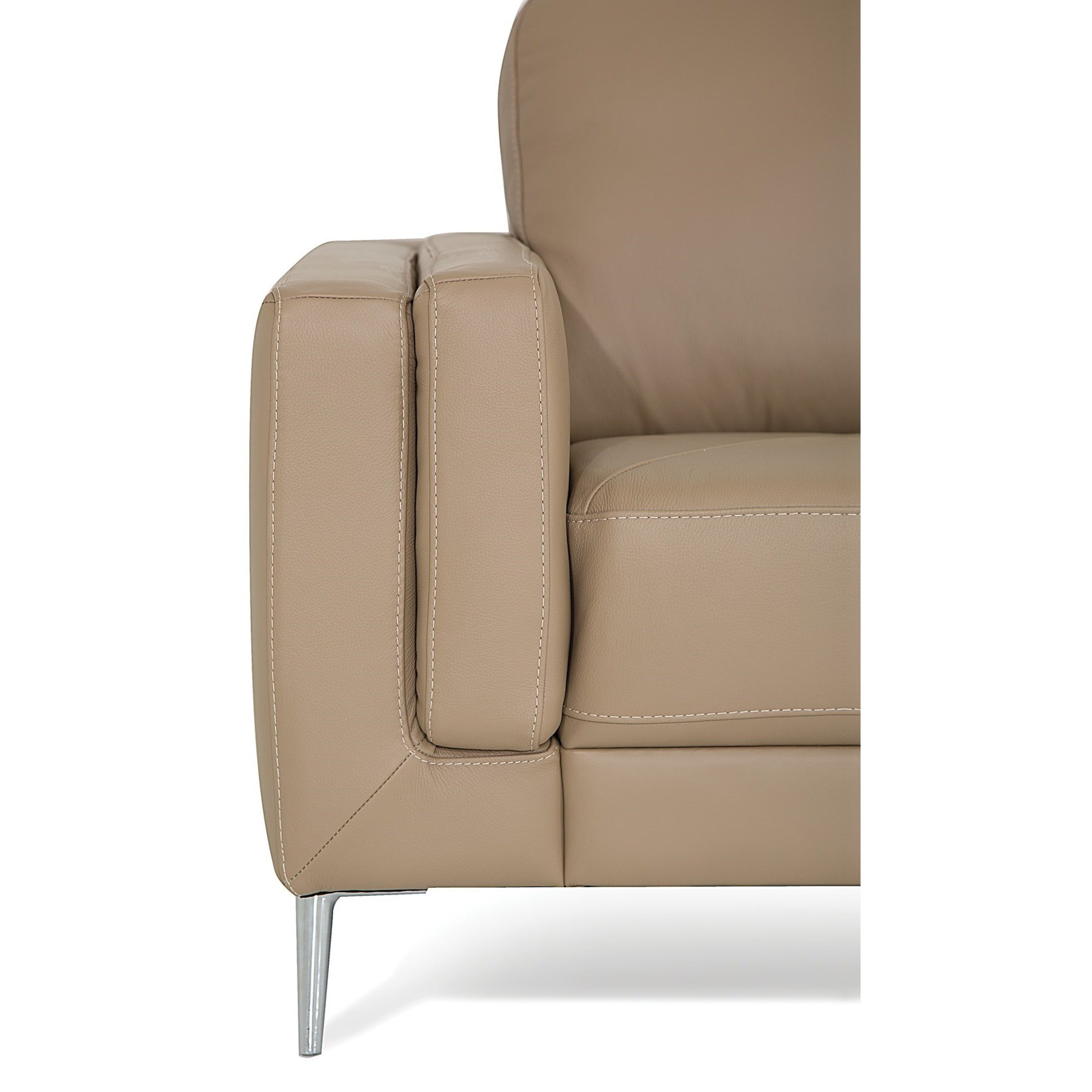 Palliser Zuri 7763101 Contemporary Sofa with Metal Legs Jacksonville